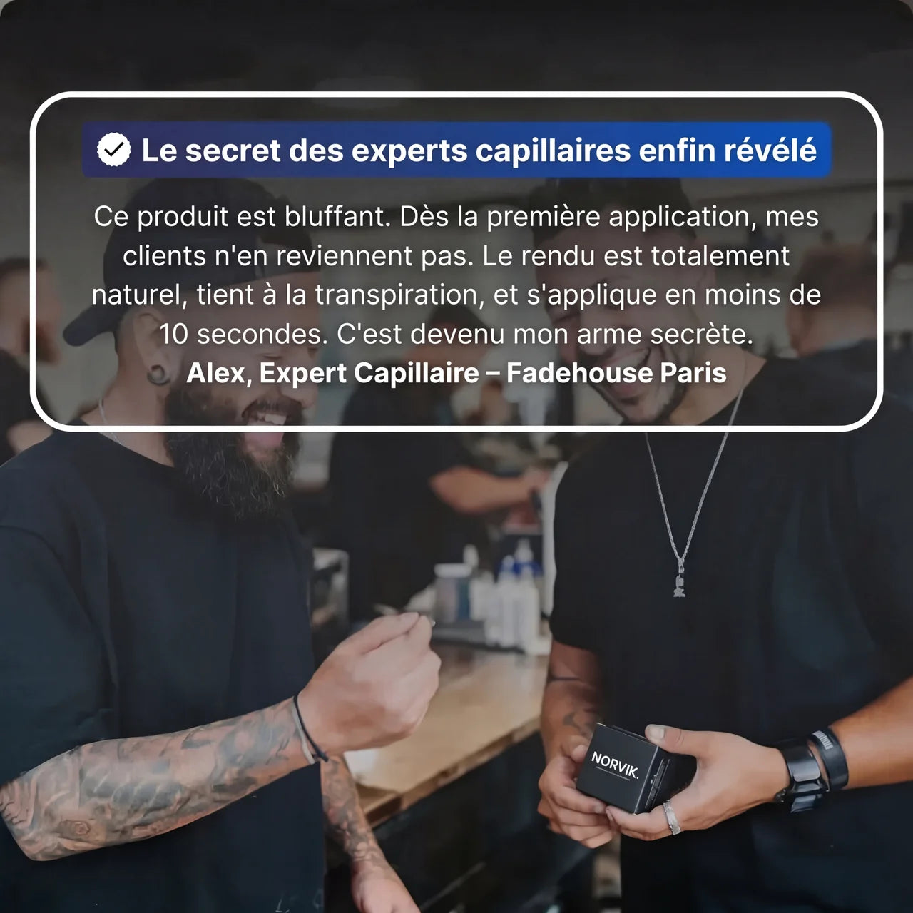 Novik - Poudre anti cheveux fins