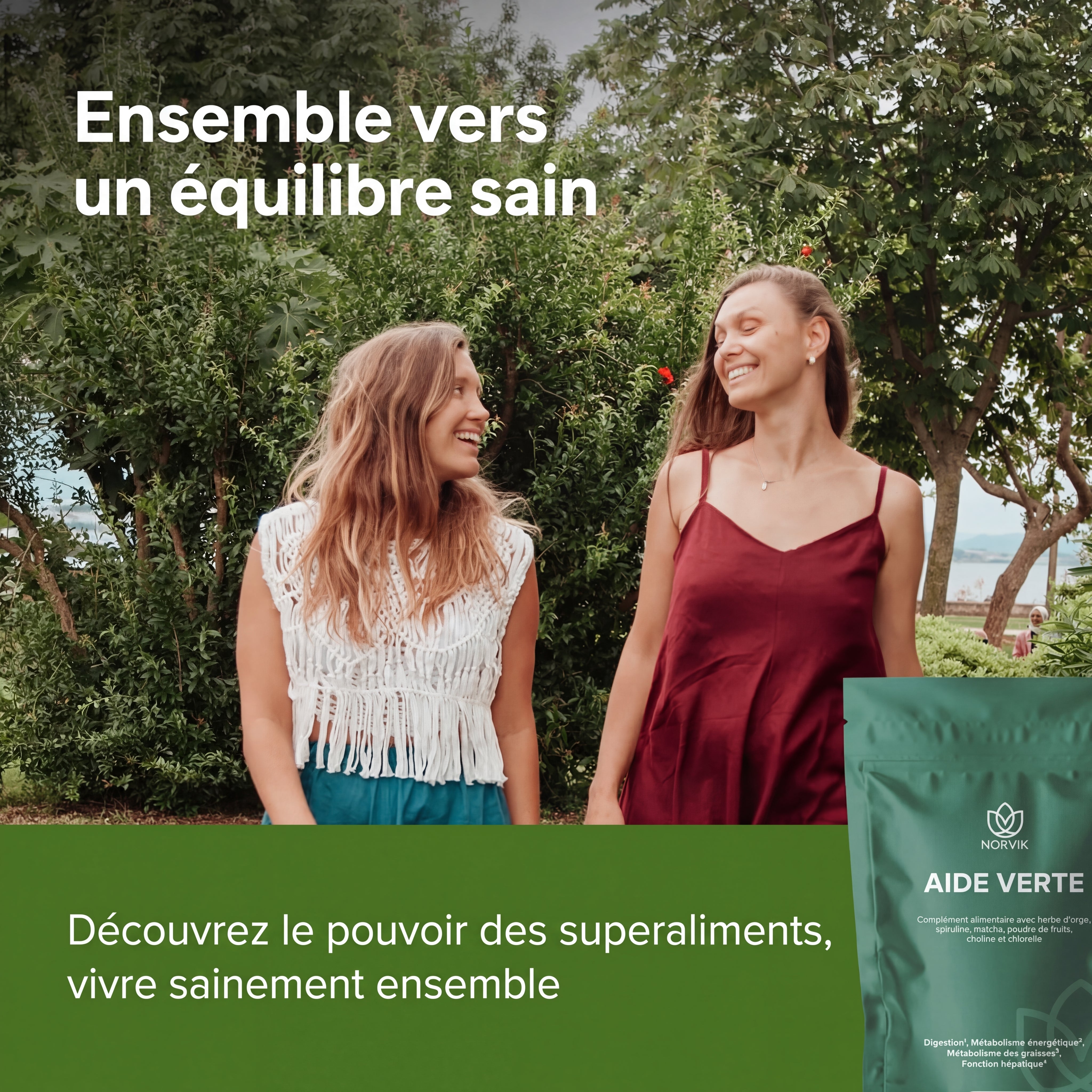 Aides Vertes - Complément alimentaire a base d'herbe.